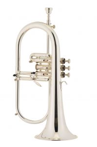 JUPITER FLÜGELHORN IN BB GOLDMESSING, VERSILBERT JFH846RS