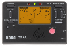 Tuner Metronome Korg TUTM60BK